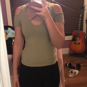 Off the shoulder top